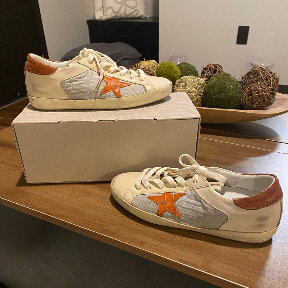 Golden Goose Super-Star Double Quarter Sneakers